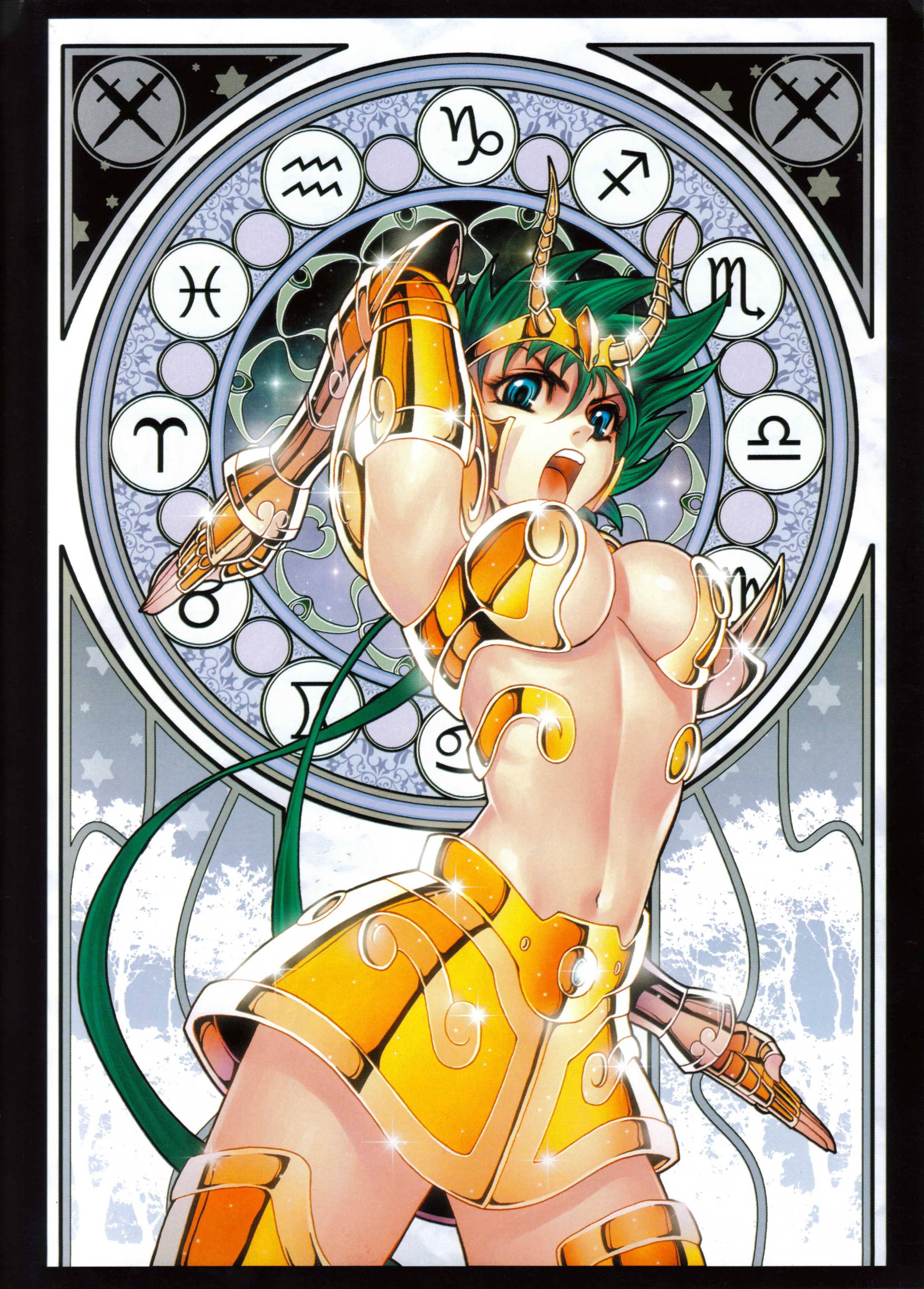 Capricorne — Féminin — Artbook Sacred Saga