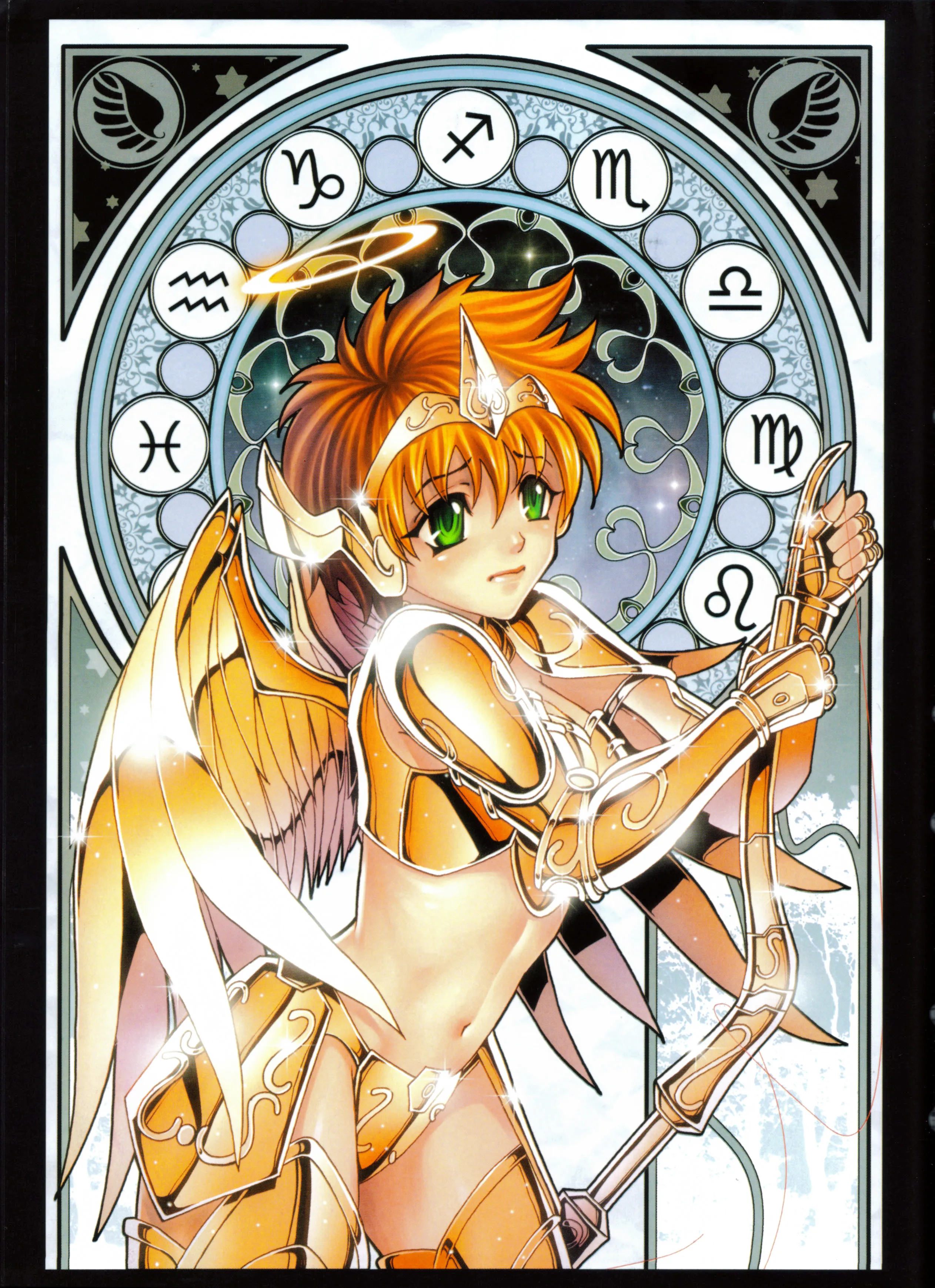 Sagittaire — Féminin — Artbook Sacred Saga