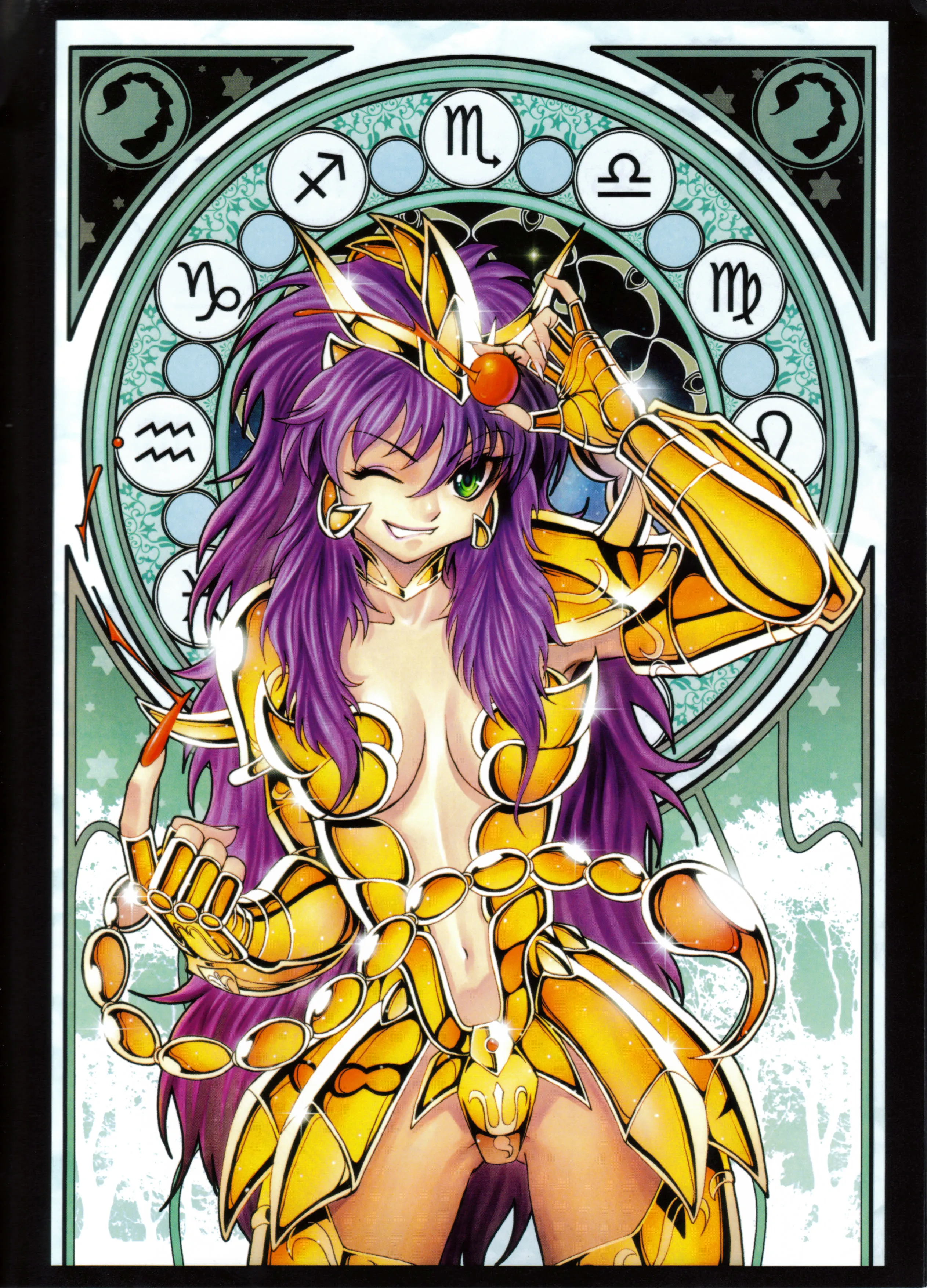 Scorpion — Féminin — Artbook Sacred Saga