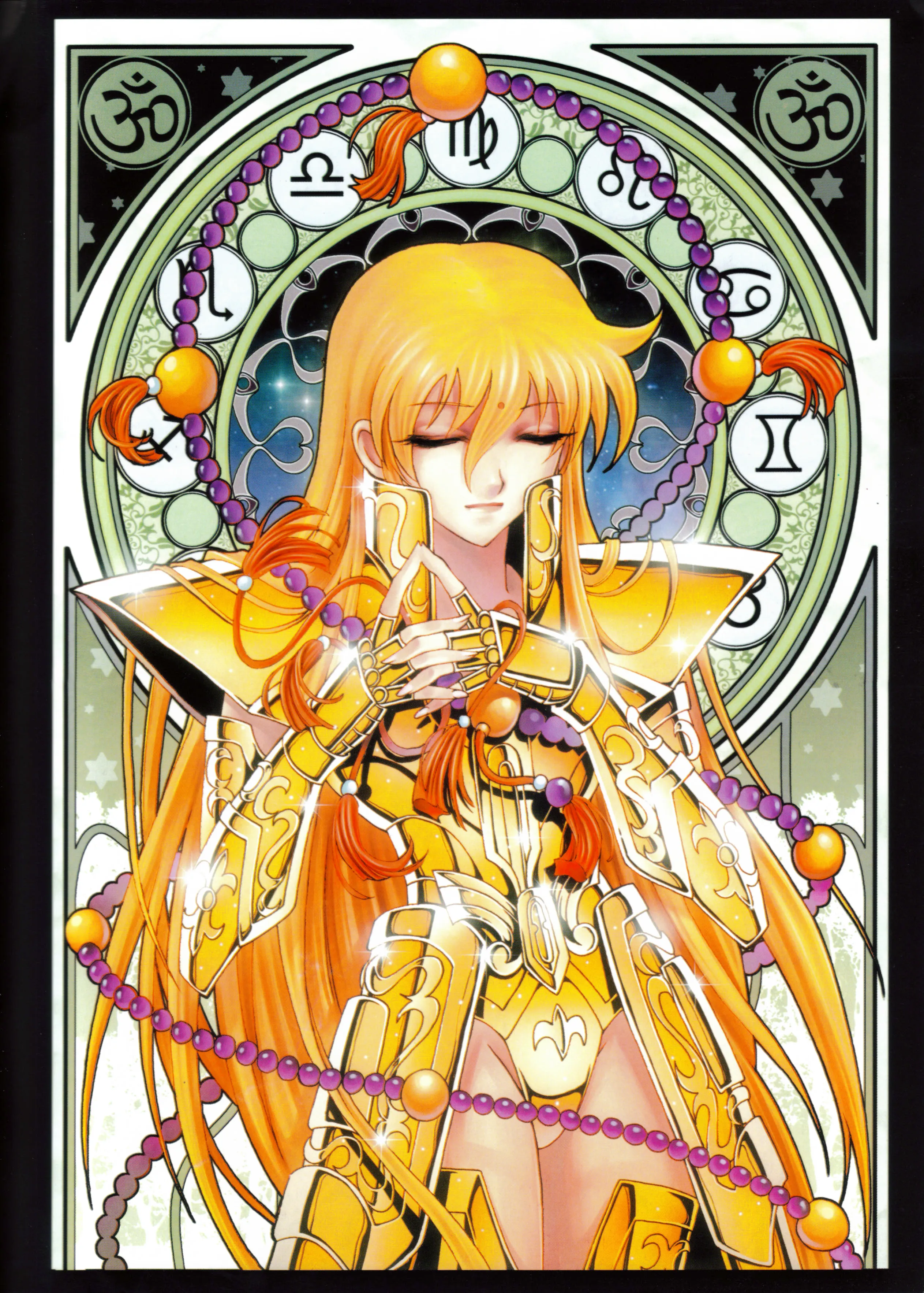 Vierge — Féminin — Artbook Sacred Saga