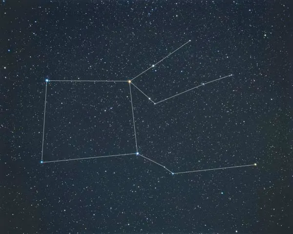 La constellation de Pégase