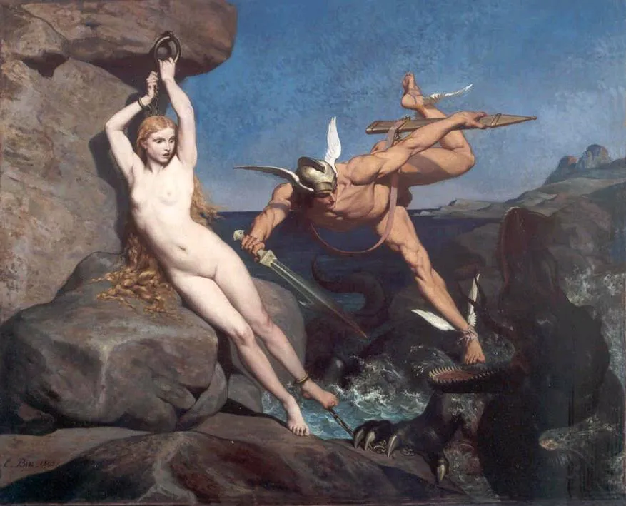 Persée sauvant Andromède