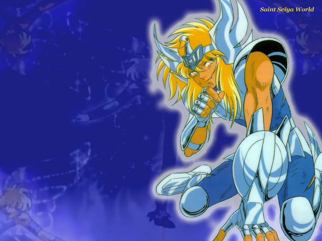 Hyoga — Cygne Hyoga — Cygne — Wallpaper Saint Seiya