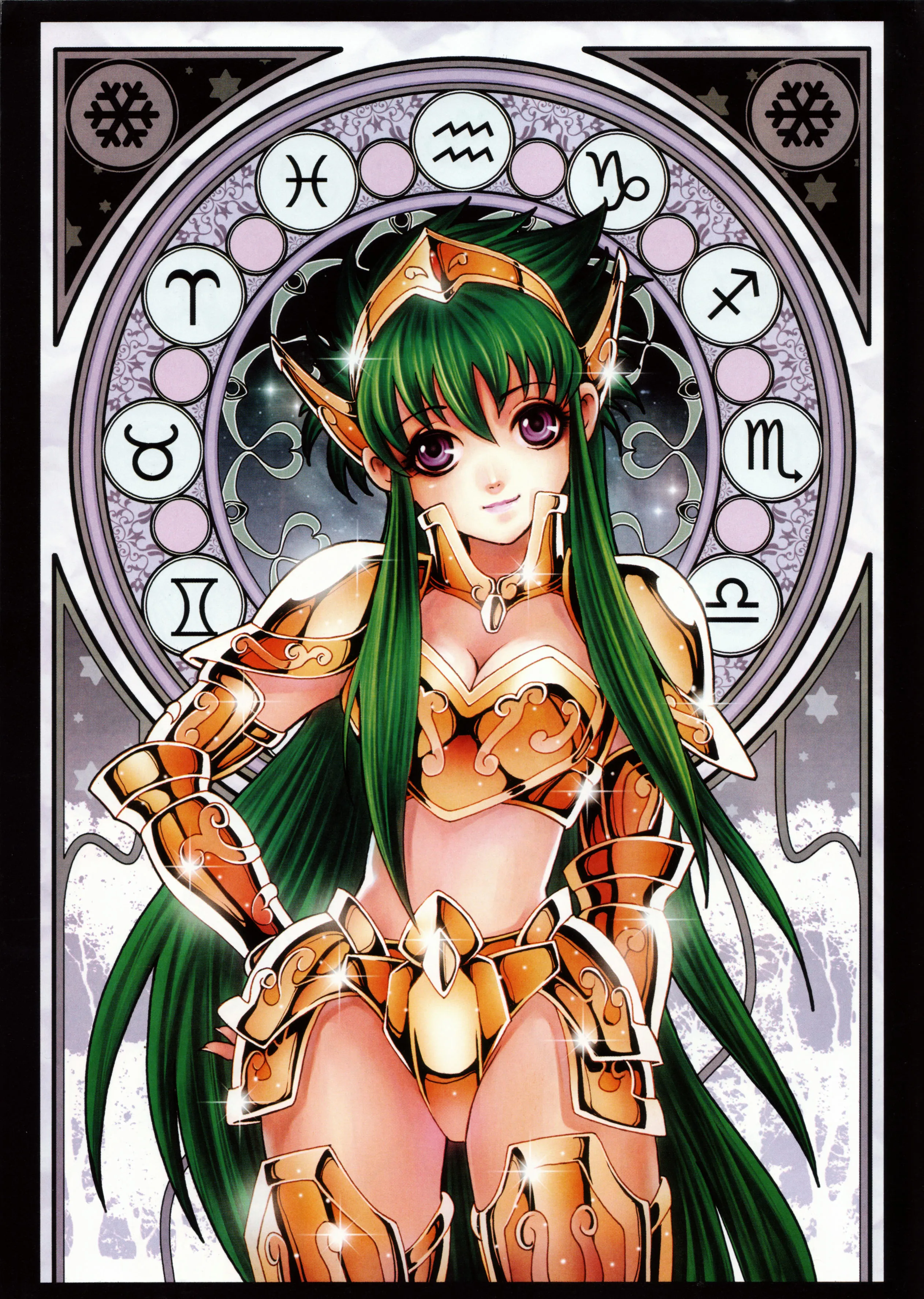 Verseau - Féminin Verseau - Féminin - Artbook Sacred Saga