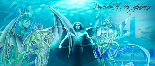Poseidon in Saint Seiya