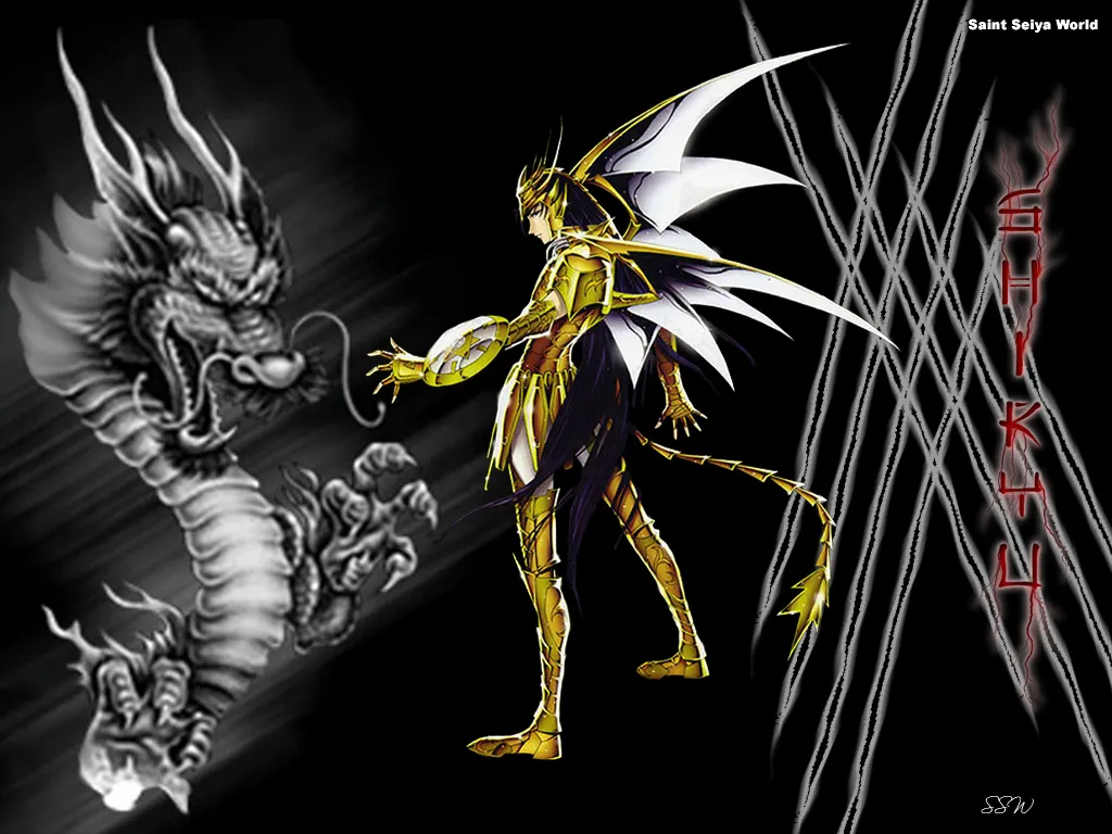 Dragon Dragon - Wallpaper Saint Seiya