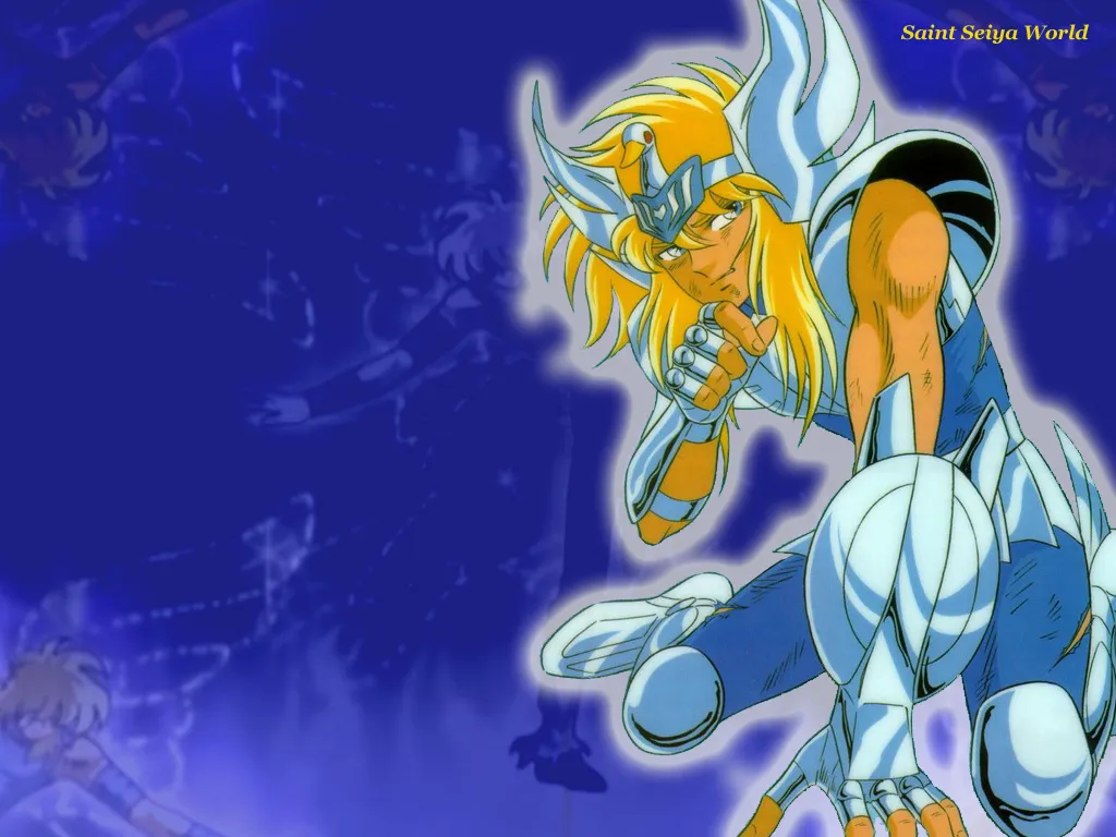 Hyoga - Cygne Hyoga - Cygne - Wallpaper Saint Seiya