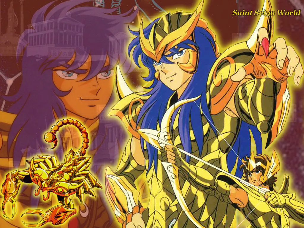Milo II Milo II - Wallpaper Saint Seiya