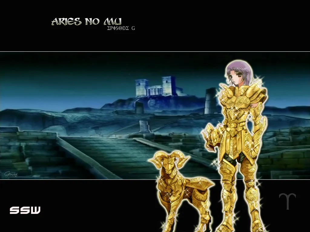 Mu - Episode G Mu - Episode G - Wallpaper Saint Seiya