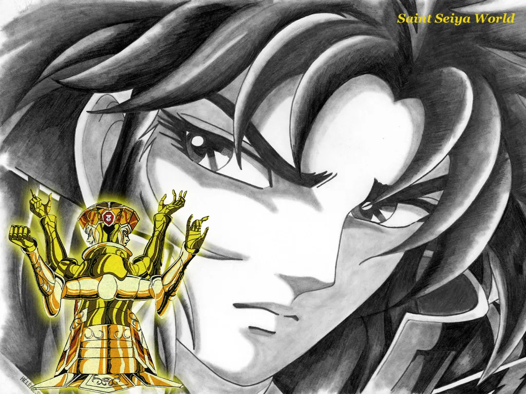 Saga I Saga I - Wallpaper Saint Seiya