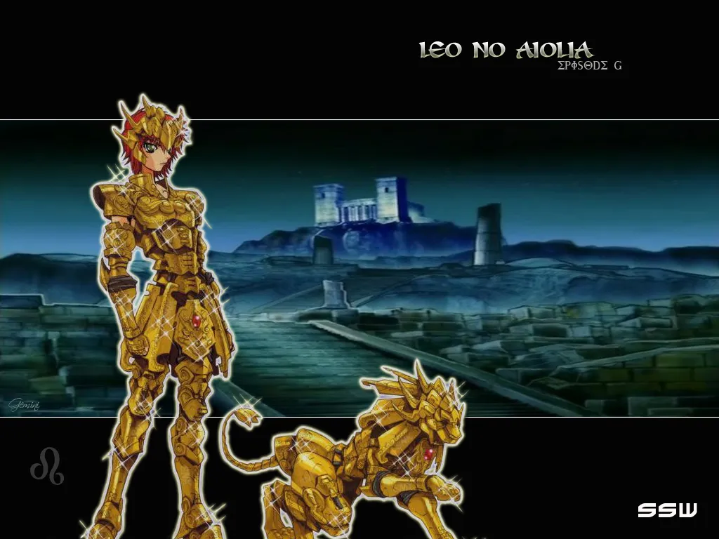Aiolia - Episode G Aiolia - Episode G - Wallpaper Saint Seiya