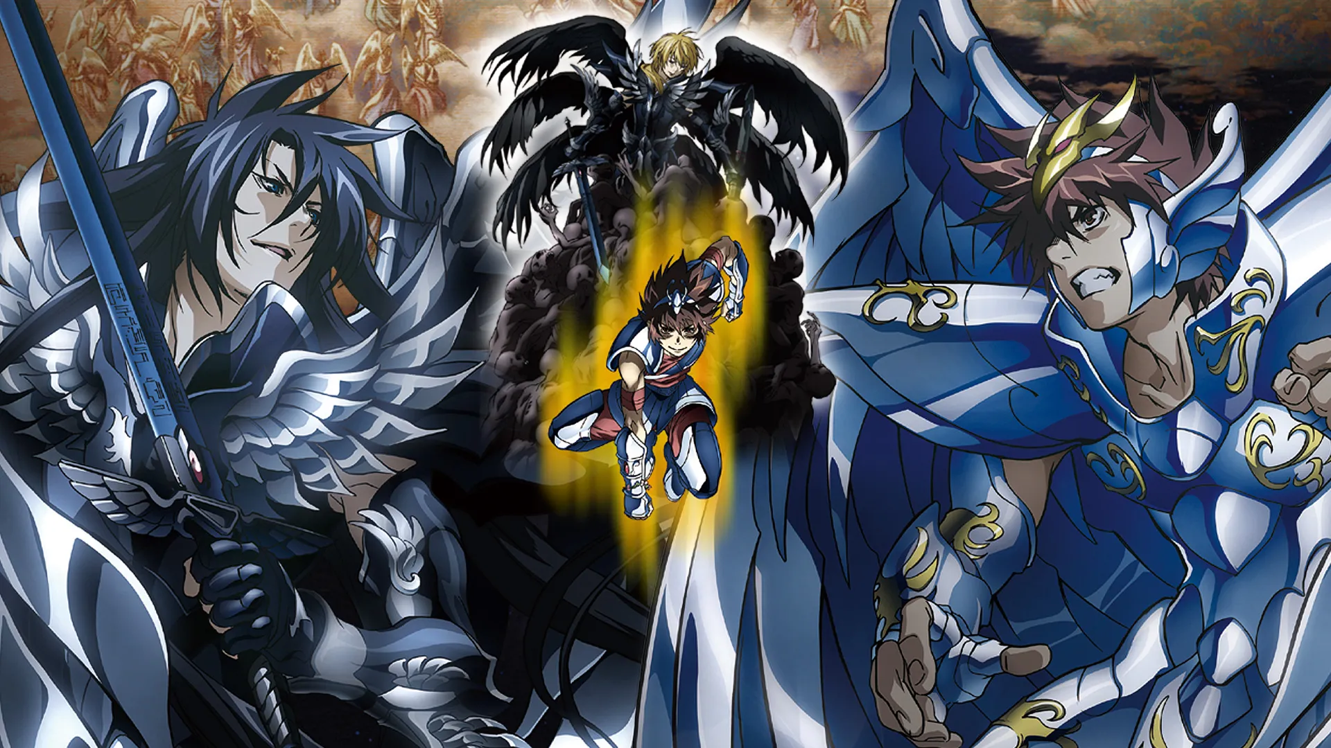 Saint Seiya: The Lost Canvas listée sur IMDb avec sa page d'évaluations